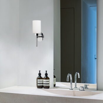 Nástenné svietidlo v bielo-striebornej farbe Balcova – Opviq lights - Image 3