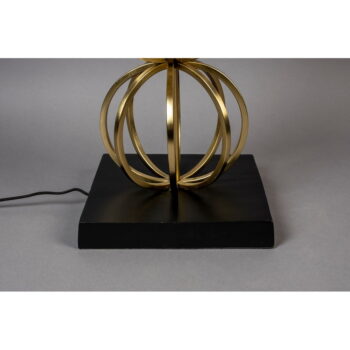 Stojacia lampa v zlatej farbe Dalia - Dutchbone - Image 6