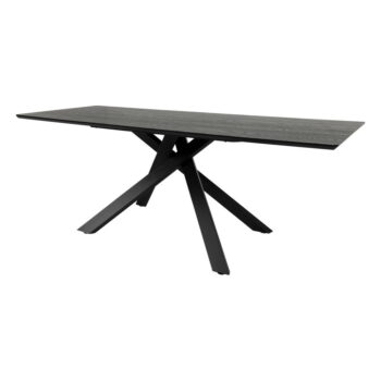 Jedálenský stôl s doskou v dekore jaseňového dreva 95x200 cm Cox –  Tenzo - Image 2