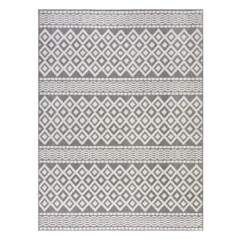 Sivý umývateľný koberec zo ženilky 160x240 cm Jhansi – Flair Rugs - Image 2