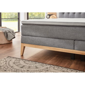 Sivá boxspring posteľ 180x200 cm Westwood – Rojaplast - Image 5