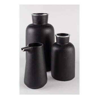 Čierna hliníková váza Zuiver Farma, výška 29 cm - Image 5