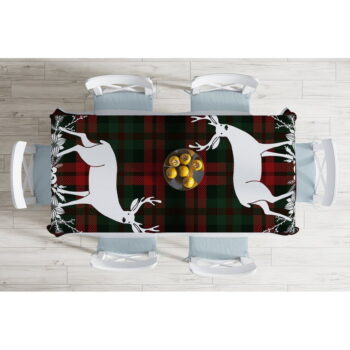 Vianočný obrus s prímesou bavlny Minimalist Cushion Covers Tartan, 140 x 180 cm - Image 2