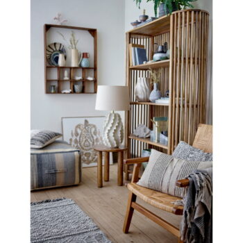 Okrúhly odkladací stolík z mangového dreva ø 40 cm Stella – Bloomingville - Image 2