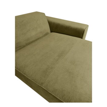 Zelená menčestrová rohová pohovka (ľavý roh) Sting - Scandic – Obrázok 7