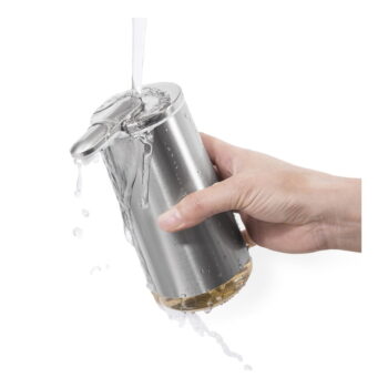 Sivý automatický oceľový dávkovač mydla 266 ml - simplehuman - Image 10