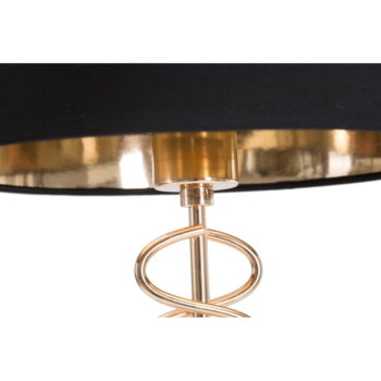 Čierna stolová lampa Mauro Ferretti X, ø 28 cm - Image 4
