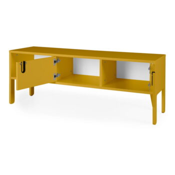 Žltá TV komoda Tenzo Uno, šírka 137 cm - Image 3