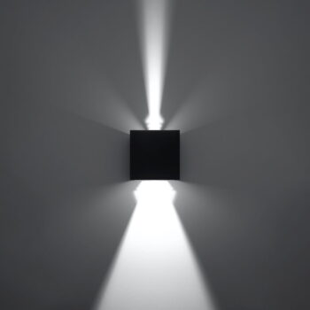 Čierne LED nástenné svietidlo Pinio – Nice Lamps - Image 11