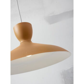 Oranžové závesné svietidlo s kovovým tienidlom ø 40 cm Hanover – it's about RoMi - Image 4