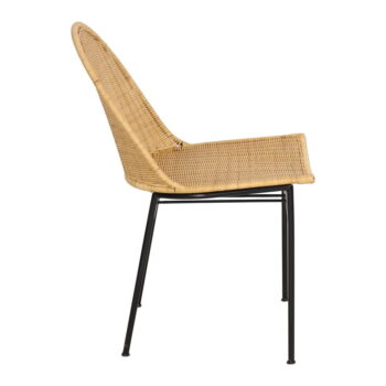 Ratanová záhradná stolička Bonami Essentials Sofia – Obrázok 3