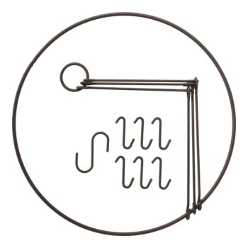 Kovový držiak na sušenie byliniek – Esschert Design - Image 6