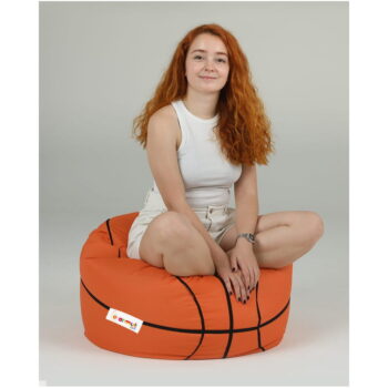 Oranžový detský sedací vak Basketball – Floriane Garden - Image 11