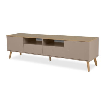 Hnedý TV stolík Tenzo Dot, 192 x 54 cm – Obrázok 3
