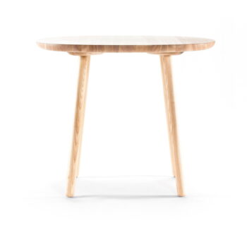 Prírodný jedálenský stôl z masívu EMKO Naïve, ⌀ 90 cm - Image 2