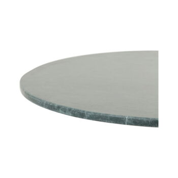 Okrúhly odkladací stolík s doskou v dekore mramoru ø 48 cm Rickerd – Light & Living - Image 2