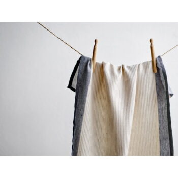 Bavlneno-ľanová utierka 50x70 cm Statement Stripe – Södahl - Image 3