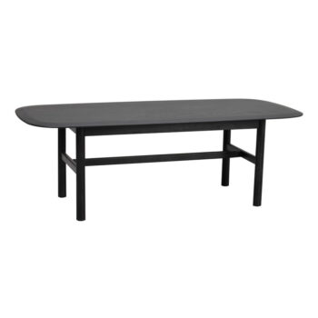 Čierny konferenčný stolík z dubového dreva 135x62 cm Hammond - Rowico - Image 2