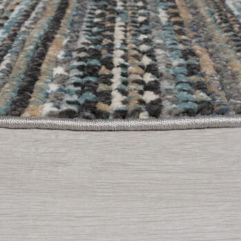 Modrý okrúhly koberec 140x140 cm Camino – Flair Rugs – Obrázok 5