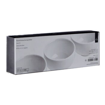 Biele porcelánové servírovacie misy v súprave 3 ks ø 8 cm Entree – Premier Housewares - Image 4