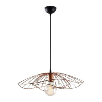 Závesné svietidlo v medenej farbe ø 50 cm Tel – Opviq lights - Image 2