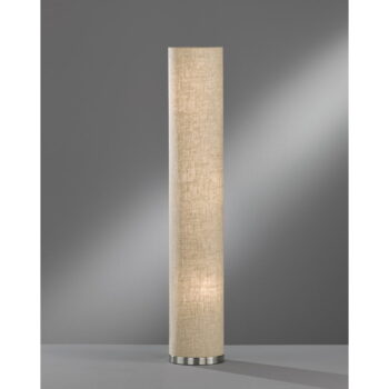 Béžová stojacia lampa s textilným tienidlom (výška  110 cm) Thor – Fischer & Honsel - Image 2