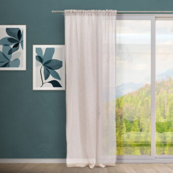 Sivobéžový záves 140x260 cm – Casa Selección - Image 3