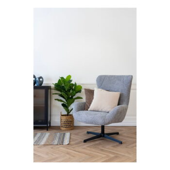 Sivé kreslo Bescia – House Nordic - Image 6