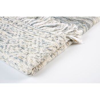 Bavlnený pléd White Label Liv Blue, 130 x 170 cm – Obrázok 2