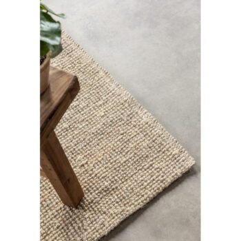Krémovobiely jutový behúň 80x200 cm Bouclé – Hanse Home - Image 5