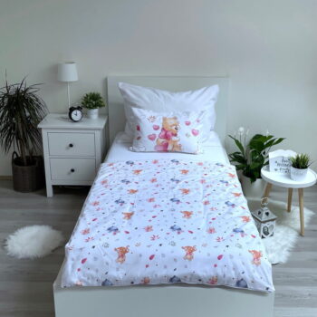 Bavlnené detské obliečky do postieľky 100x135 cm Winnie the Pooh - Jerry Fabrics – Obrázok 3