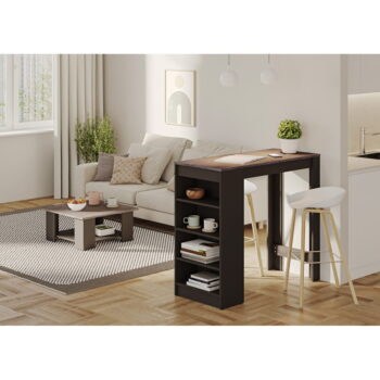 Barový stôl s doskou v dekore betónu 50x115 cm Aravis – TemaHome - Image 7