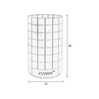 Tmavosivá váza z betónu Fajen – Zuiver - Image 6