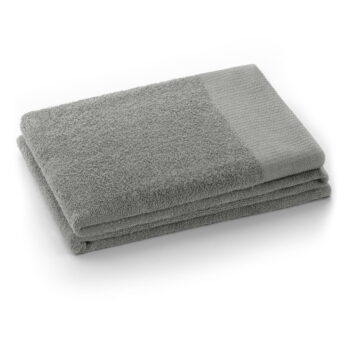 Sivý froté bavlnený uterák 50x100 cm Amari – AmeliaHome