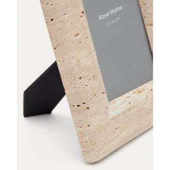 Béžový kamenný stojací rámček 23x18 cm Muire – Kave Home - Image 3