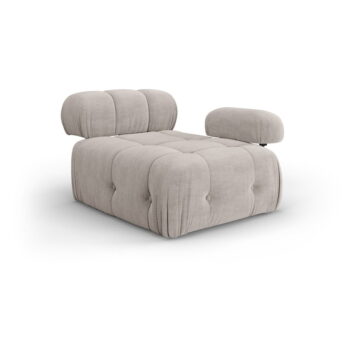 Svetlosivý modul pohovky Ferento – Cosmopolitan Design - Image 4