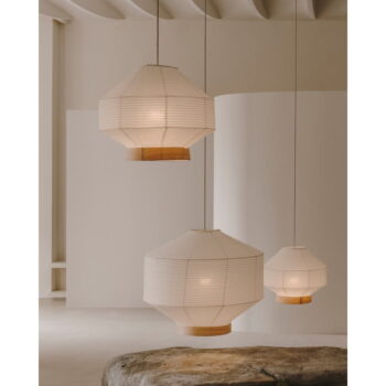 Biele tienidlo ø 55 cm Hila – Kave Home - Image 3