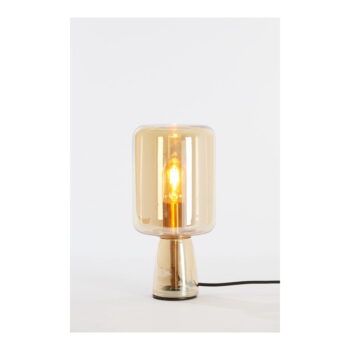 Oranžová stolová lampa so skleneným tienidlom (výška 32 cm) Lotta – Light & Living – Obrázok 3