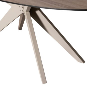 Hliníkový záhradný jedálenský stôl 100x220 cm Elk – Exotan – Obrázok 5