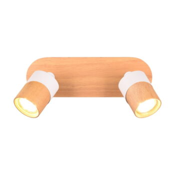 Bielo-hnedé stropné svietidlo ø 6 cm Aruni – Trio - Image 2