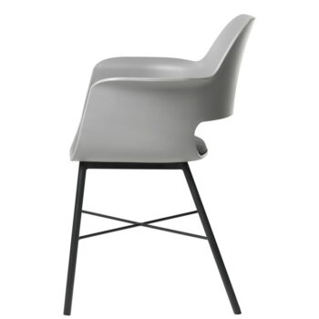 Sivá jedálenská stolička Unique Furniture Wrestler – Obrázok 3