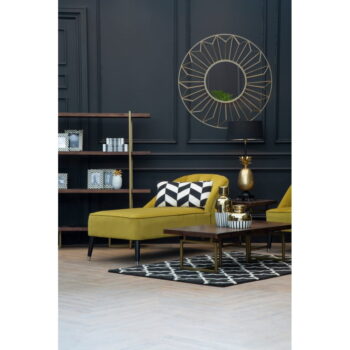 Hnedý okrúhly konferenčný stolík 60x120 cm Brando – Premier Housewares - Image 6