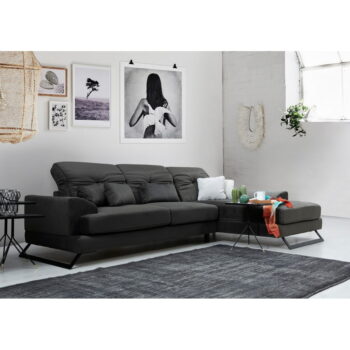 Tmavosivá rohová pohovka (pravý roh) Frido – Balcab Home - Image 7