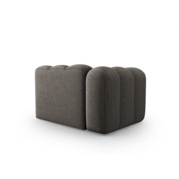 Tmavosivý modul pohovky (ľavý roh) Lupine – Micadoni Home - Image 4