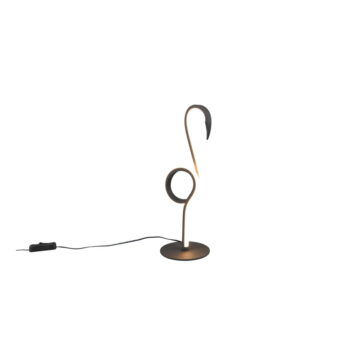 Čierna LED stolová lampa (výška 35 cm) Ingo – Trio - Image 6