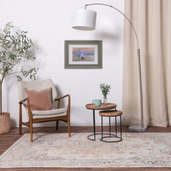 Krémovobiely koberec 160x230 cm Flores – Asiatic Carpets - Image 2