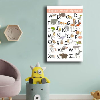 Detský obrázok 45x70 cm Alphabet – Wallity – Obrázok 2