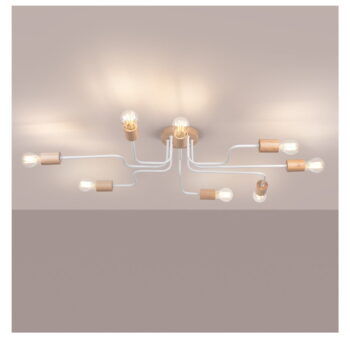 Stropné svietidlo v prírodnej farbe 60x100 cm Dazzle – Nice Lamps - Image 5