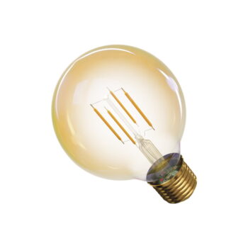 LED žiarovka EMOS Vintage G95 Warm White, 4W E27 – Obrázok 3