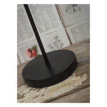 Čierna stojacia lampa s kovovým tienidlom (výška 170 cm) Sheffield – it's about RoMi - Image 4